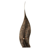 Kerzenstnder Blatt Antik gebrstet